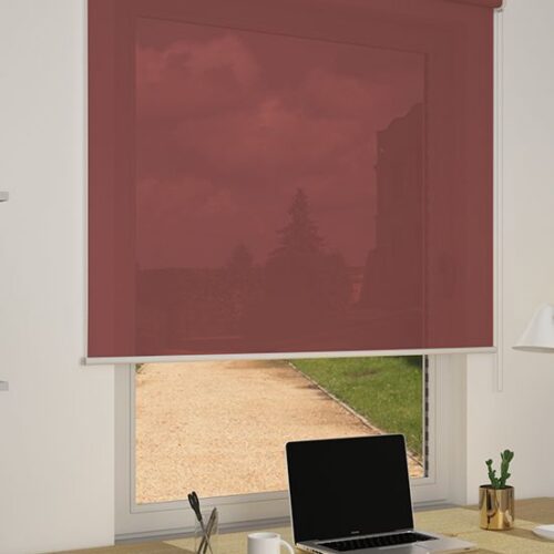 screen5_color_nero_rosso_0084 Tende a Rullo con tessuto Filtrante Microforato "Screen Color 5%" - 1102
